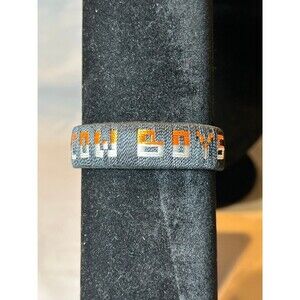 Oklahoma State Cowboys Threaded Adjustable Bracelet